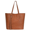 BGT48539 2 in 1 Monogrammable Fashion Bag With Tassel - MiMi Wholesale