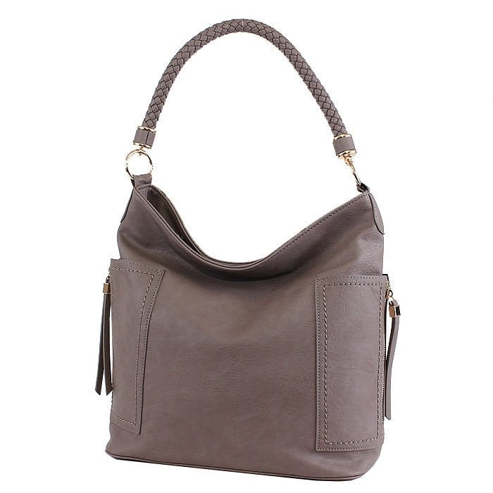 BGT5080 Braided Handle Fashion Bag - MiMi Wholesale