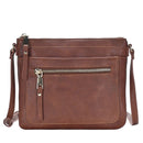 BGT5449 Multi Pockets Crossbody w/Front & Back Zippers - MiMi Wholesale