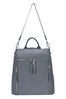 BGT81933 Emily Nylon Zipper Backpack - MiMi Wholesale