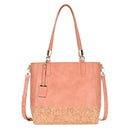 BGT84550 Monogrammable Cork Tote Bag - MiMi Wholesale
