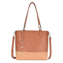 BGT84550 Monogrammable Cork Tote Bag - MiMi Wholesale