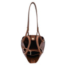 BGT85000 Soft Leather Double Handle Bucket Bag - MiMi Wholesale