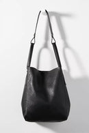 BGT85000 Soft Leather Double Handle Bucket Bag - MiMi Wholesale