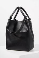 BGT85000 Soft Leather Double Handle Bucket Bag - MiMi Wholesale