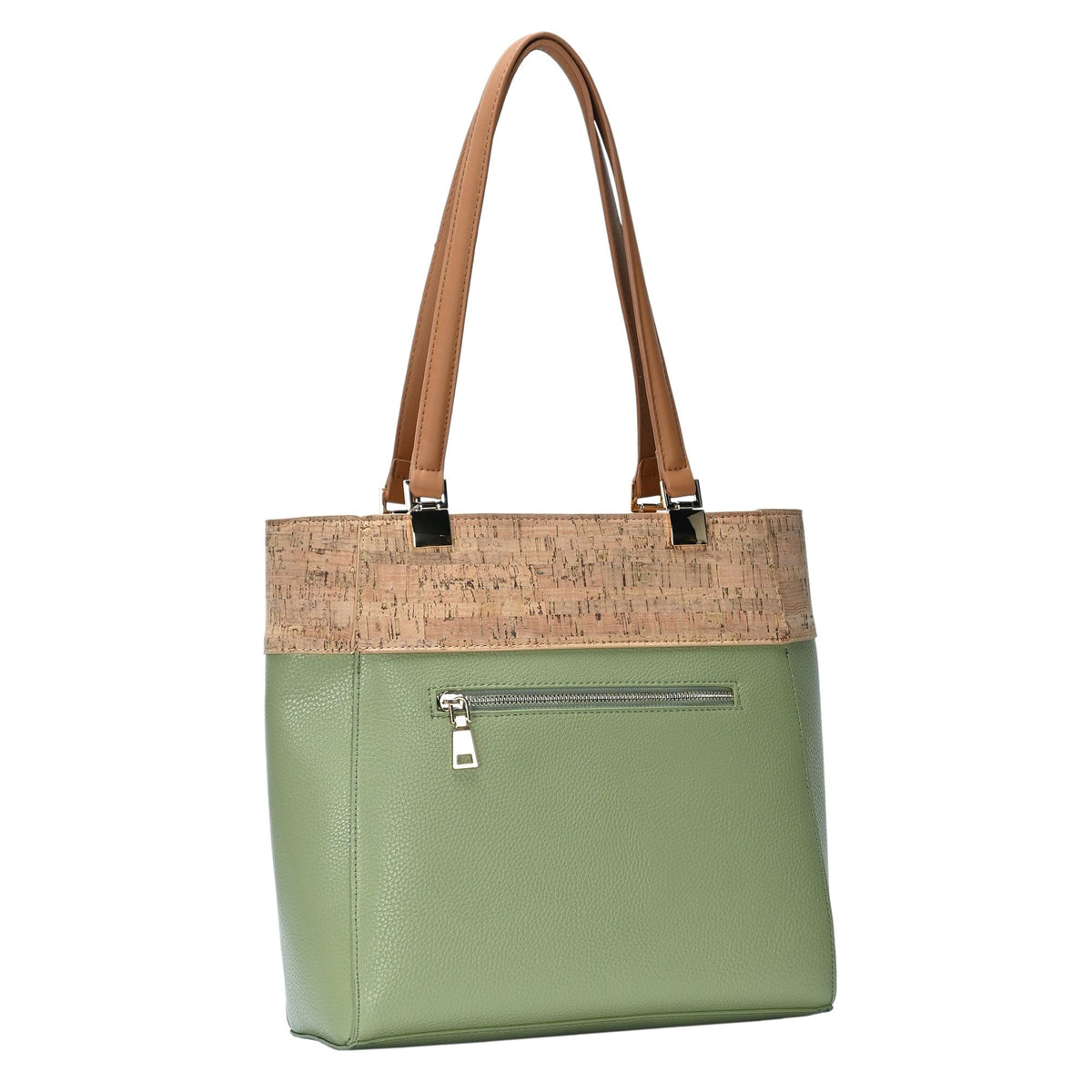 BGT9712 Two Tone Tote Fashion Shoulder Bag - MiMi Wholesale
