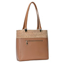 BGT9712 Two Tone Tote Fashion Shoulder Bag - MiMi Wholesale