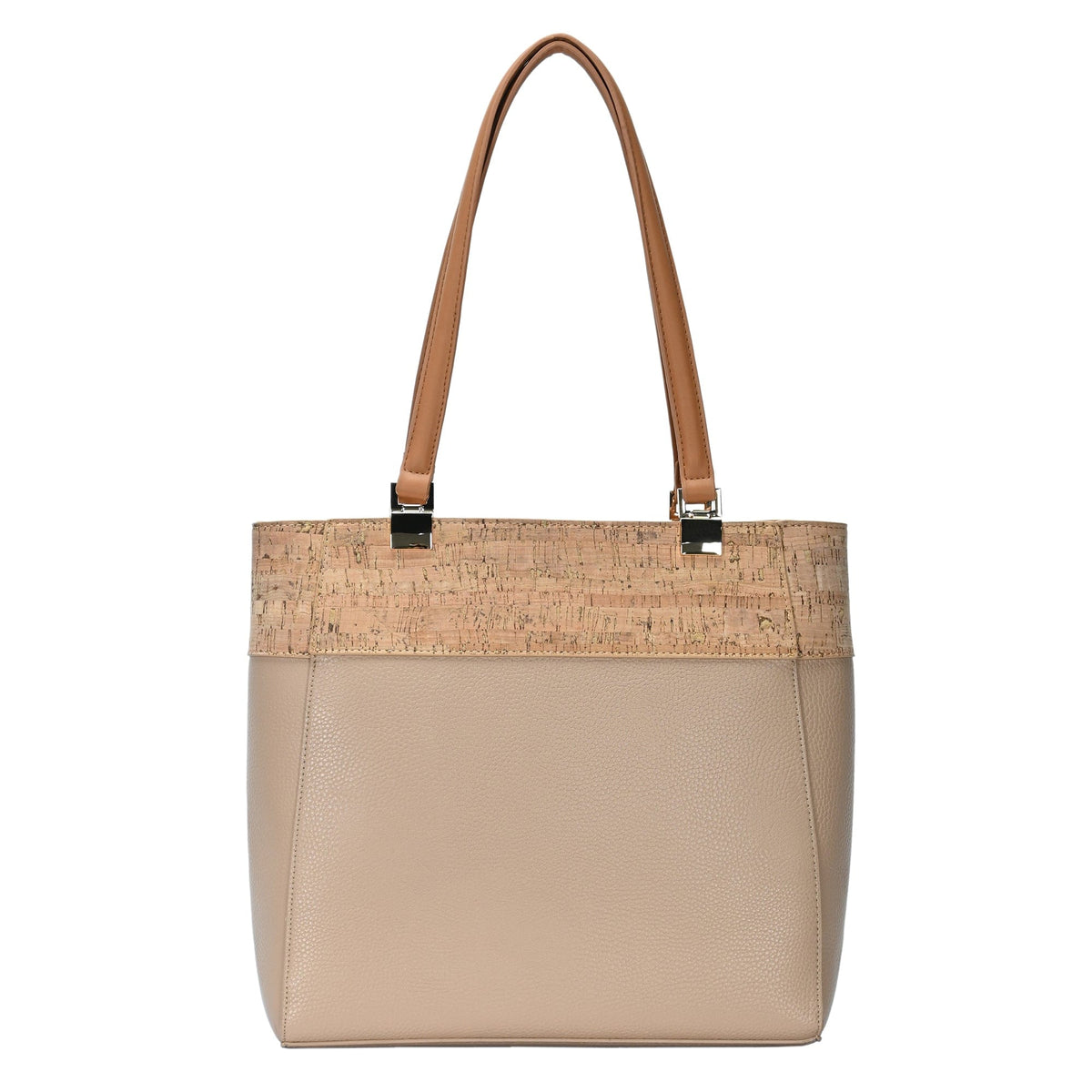 BGT9712 Two Tone Tote Fashion Shoulder Bag - MiMi Wholesale