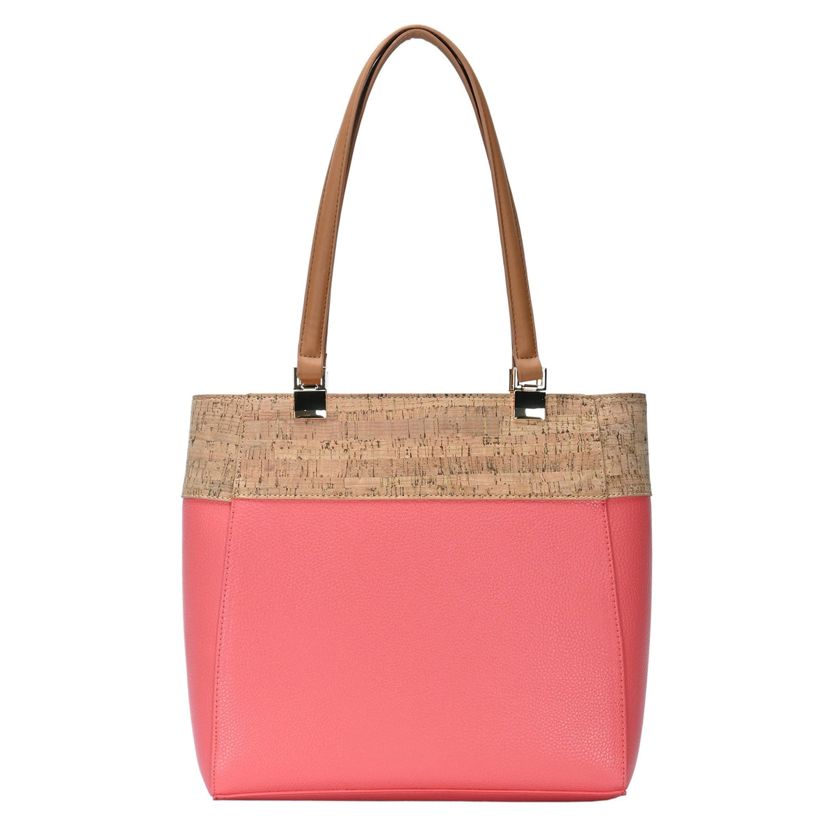 BGT9712 Two Tone Tote Fashion Shoulder Bag - MiMi Wholesale