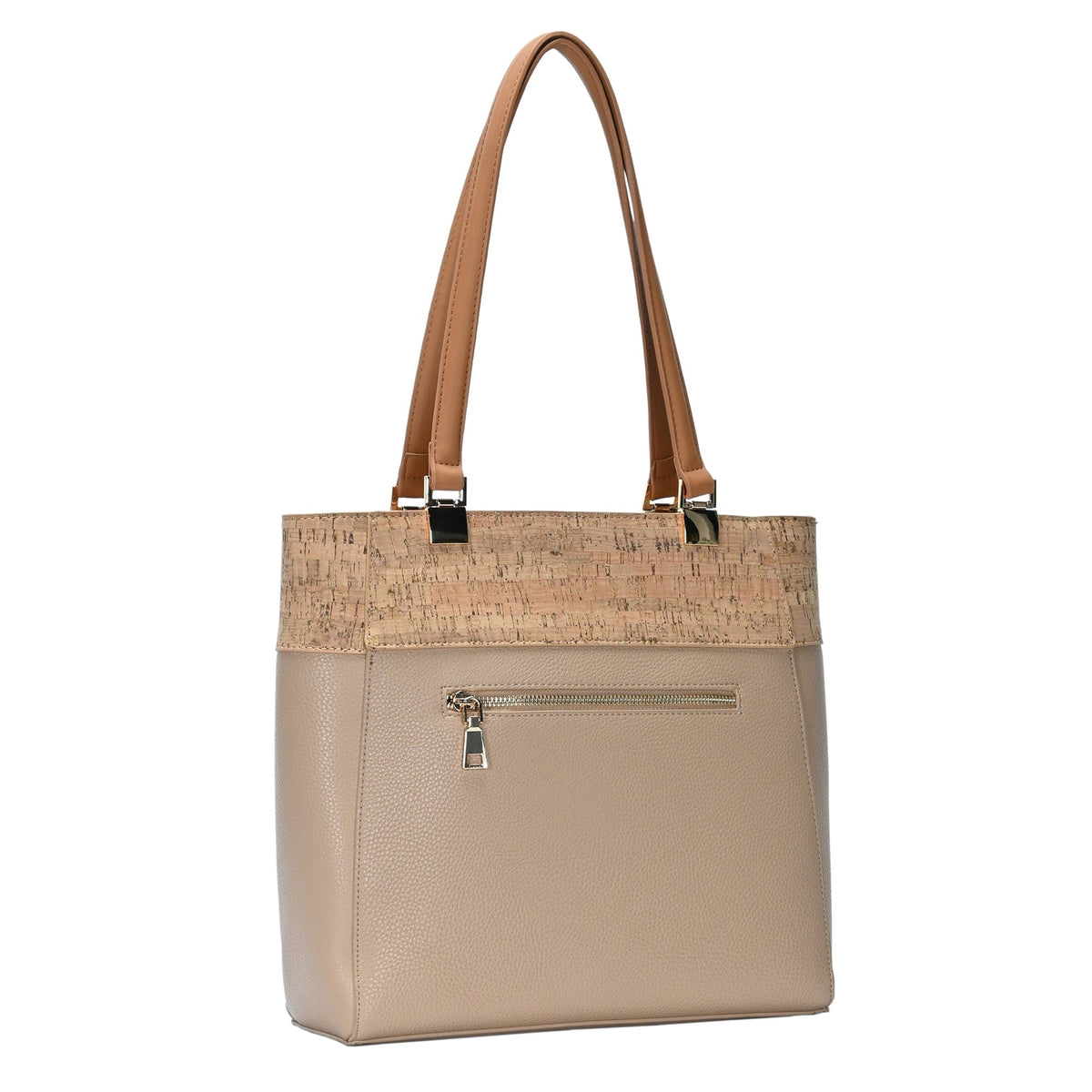BGT9712 Two Tone Tote Fashion Shoulder Bag - MiMi Wholesale