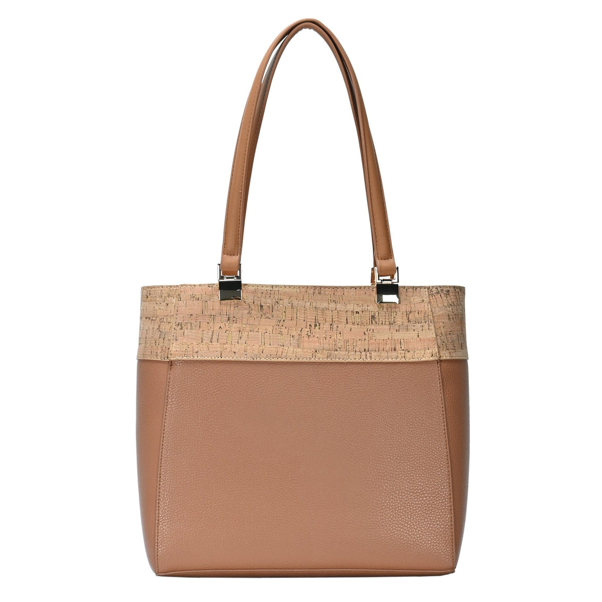 BGT9712 Two Tone Tote Fashion Shoulder Bag - MiMi Wholesale