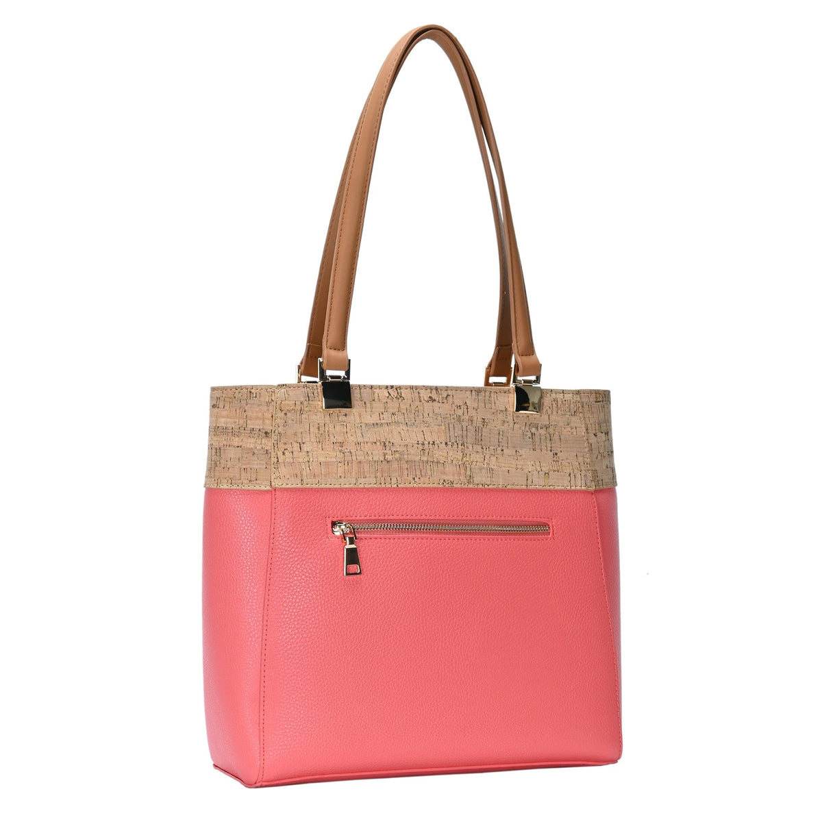 BGT9712 Two Tone Tote Fashion Shoulder Bag - MiMi Wholesale