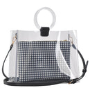 BGW2492 Clear Plastic Ring Handle Bag-in-a-Bag - MiMi Wholesale