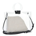 BGW2492 Clear Plastic Ring Handle Bag-in-a-Bag - MiMi Wholesale