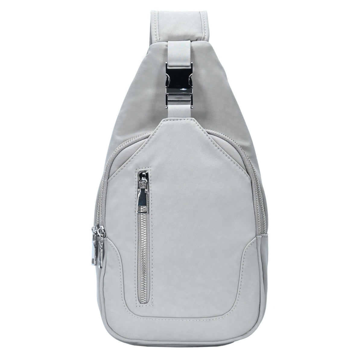 polysooem★人気シリーズ EYELET CAMOUFLAGE SHOULDER BAG, GREY Polysooem(ポリスエム)のレディース ショルダーバッグ