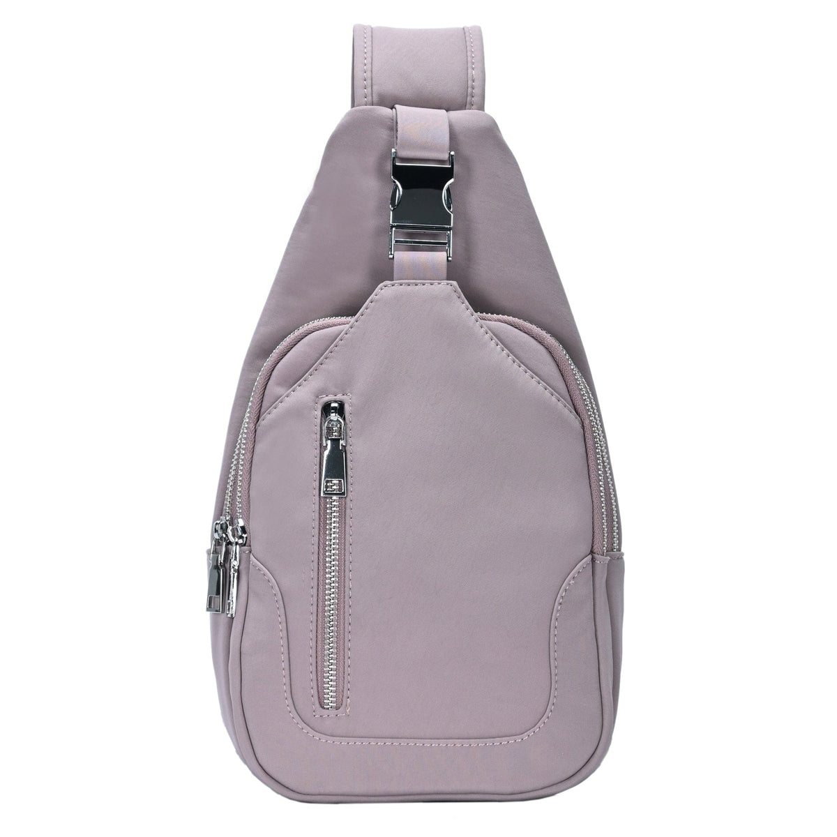 BGW4186 Buckle Poly Slingbag - MiMi Wholesale