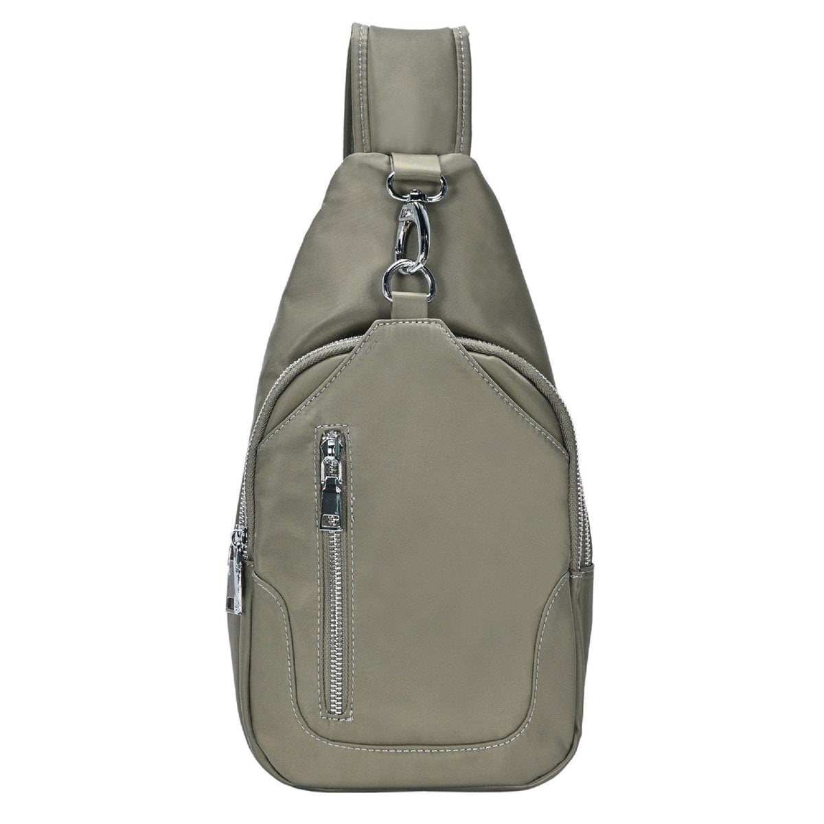 BGW4186 Buckle Poly Slingbag - MiMi Wholesale