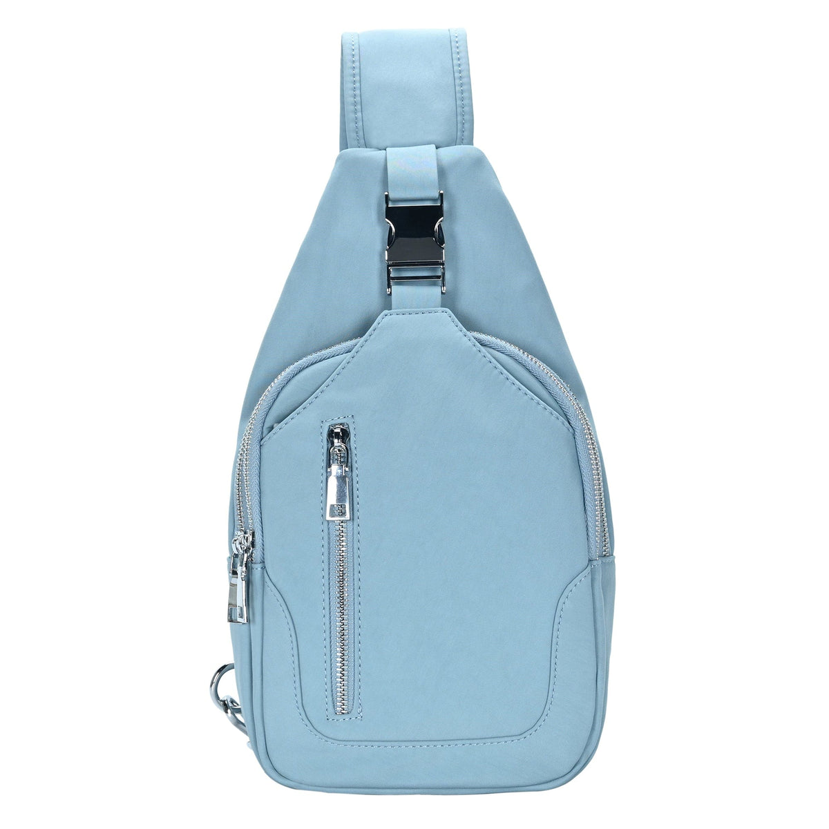 BGW4186 Buckle Poly Slingbag - MiMi Wholesale