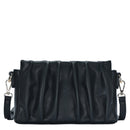 BGW4361 Pleated Vegan Leather Handbag/Crossbody - MiMi Wholesale