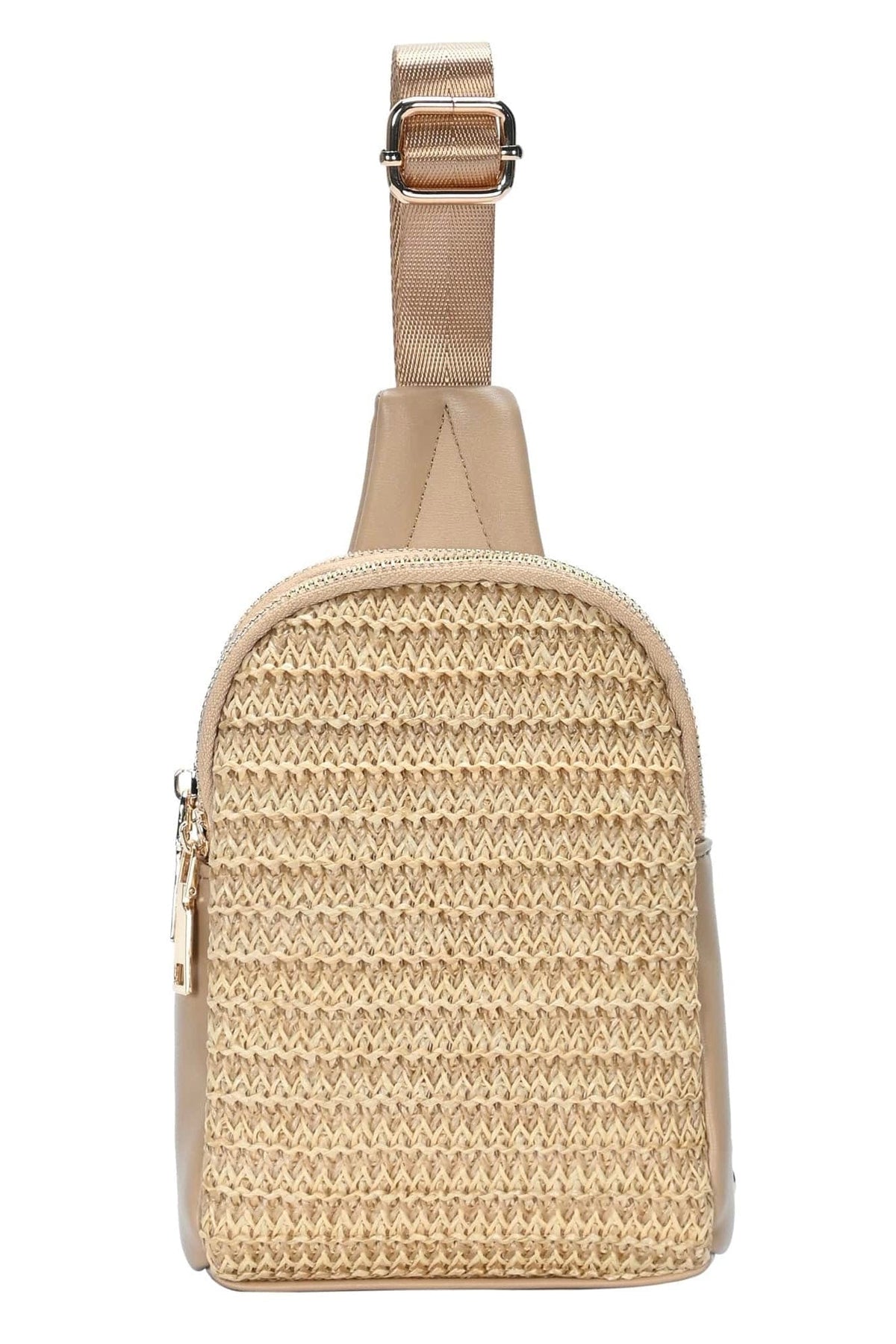 BGW5815 Maddie Straw Sling Bag - MiMi Wholesale