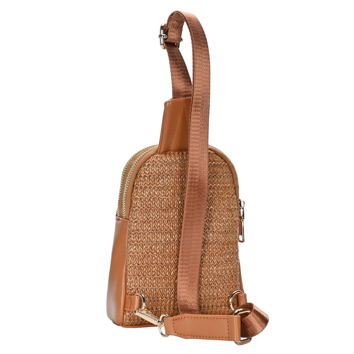 BGW5815 Maddie Straw Sling Bag - MiMi Wholesale