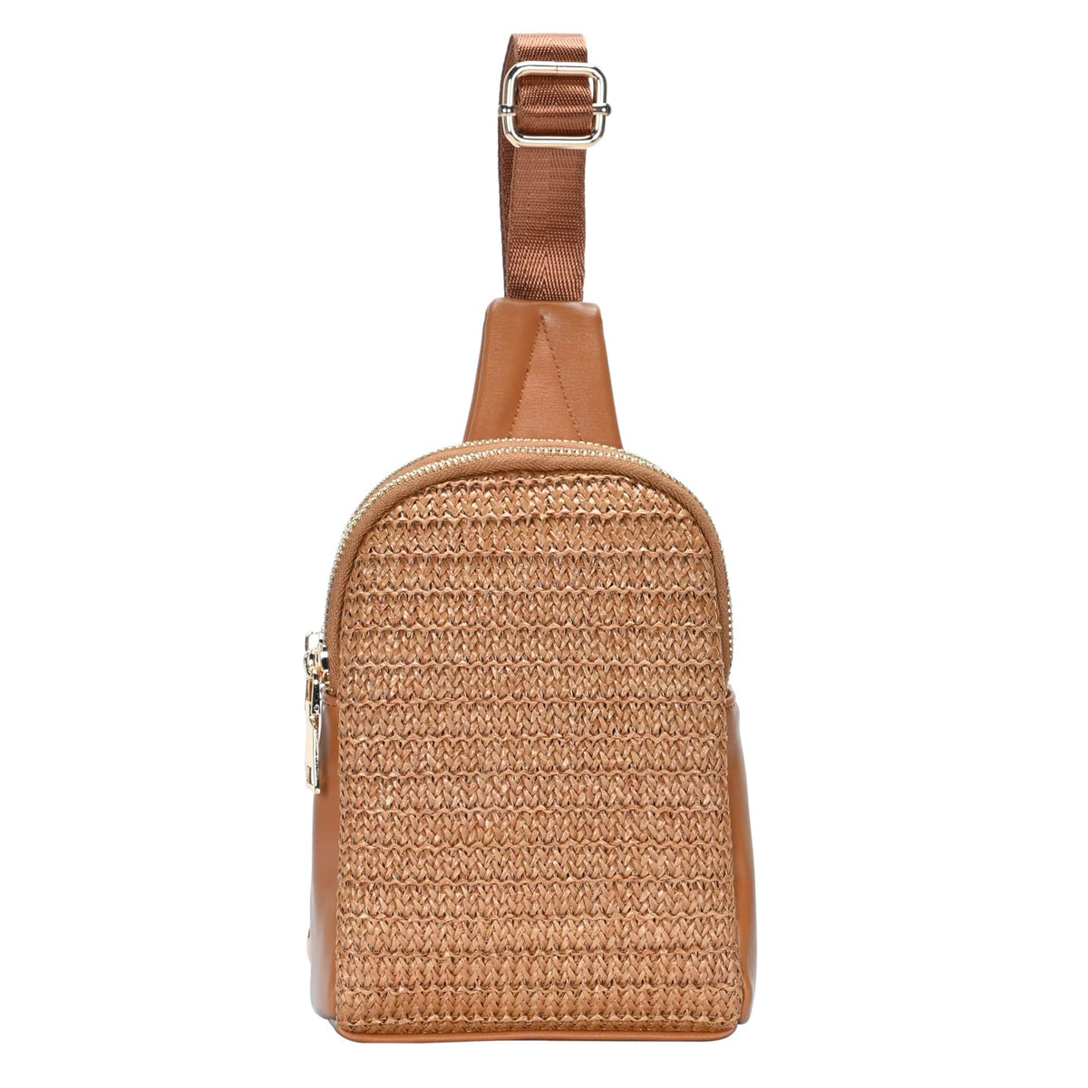 BGW5815 Maddie Straw Sling Bag - MiMi Wholesale