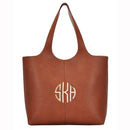 BGW81617 Monogrammable Modern Shoulder Tote w/ Removable Pouch - MiMi Wholesale