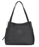 BGW84870 Monogrammable Three Compartment Shoulder Tote - MiMi Wholesale