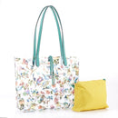 BJ5695S Spring Blue Bird Clear Plastic Tote Bag-in-a-Bag - MiMi Wholesale