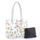 BJ5695S Spring Blue Bird Clear Plastic Tote Bag-in-a-Bag - MiMi Wholesale