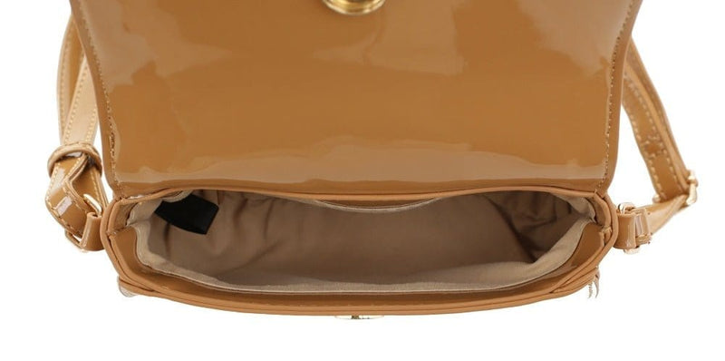 BJ6308PE Micro Paten Leather Top Handle Crossbody - MiMi Wholesale