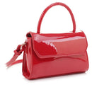 BJ6308PE Micro Paten Leather Top Handle Crossbody - MiMi Wholesale