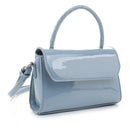 BJ6308PE Micro Paten Leather Top Handle Crossbody - MiMi Wholesale