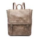 BP1939 Studded Flap Over Fashion Backpack - MiMi Wholesale