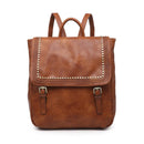 BP1939 Studded Flap Over Fashion Backpack - MiMi Wholesale