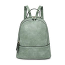 BP1985 Two Compartment Dome Fashion Backpack - MiMi Wholesale