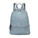 BP1985 Two Compartment Dome Fashion Backpack - MiMi Wholesale
