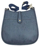 BP2775 Distressed Vegan Messenger - MiMi Wholesale