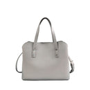 BSC19167 Polished Pebble Three Compartment Satchel - MiMi Wholesale
