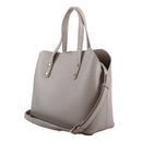 BSC19167 Polished Pebble Three Compartment Satchel - MiMi Wholesale