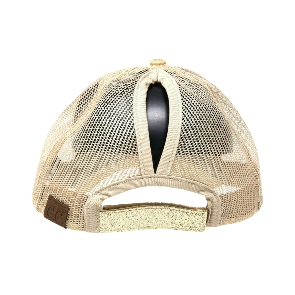 BT12 Washed Mesh Back High Pony Baseball Cap - MiMi Wholesale