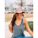 BT12 Washed Mesh Back High Pony Baseball Cap - MiMi Wholesale