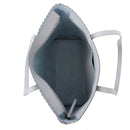 BTT19165 Carryall Monogrammable Scalloped Market Tote/Fashion Handbag - MiMi Wholesale