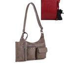 C5803L RFID Protected Concealed Saddle Bag Crossbody - MiMi Wholesale