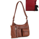 C5803L RFID Protected Concealed Saddle Bag Crossbody - MiMi Wholesale