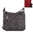 C5806 Monogrammable RFID Protected Concealed Carry Locking Crossbody - MiMi Wholesale