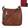 C5806 Monogrammable RFID Protected Concealed Carry Locking Crossbody - MiMi Wholesale