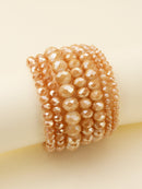 CB2177 7 Piece Glass Beaded Bracelet Set - MiMi Wholesale