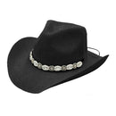 CBC08 C.C Brand Della Cowboy Hat w/ Pearl & Rhinestone - MiMi Wholesale