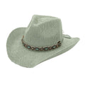 CBC08 C.C Brand Della Cowboy Hat w/ Pearl & Rhinestone - MiMi Wholesale